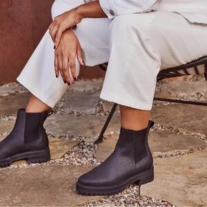 Timberland Black Ankle Booties